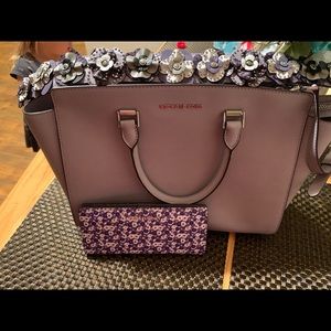 Lavender Purple Michael Kors Purse